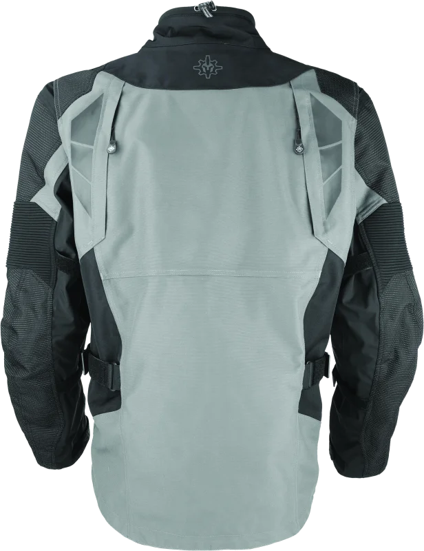 FIRSTGEAR Rogue XC Pro Jacket Grey - Small - Back View