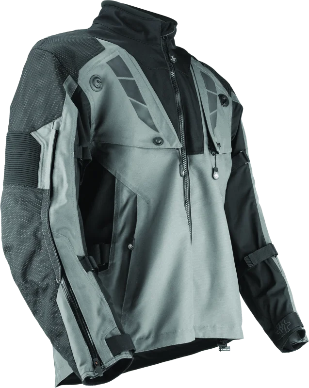 FIRSTGEAR Rogue XC Pro Jacket Grey - Small - Installation View