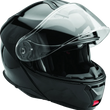 Load image into Gallery viewer, FIRSTGEAR Vulcan Modular Helmet Black - XS - Back View