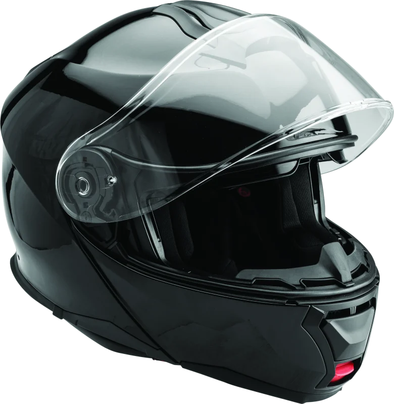 FIRSTGEAR Vulcan Modular Helmet Black - XS - Back View