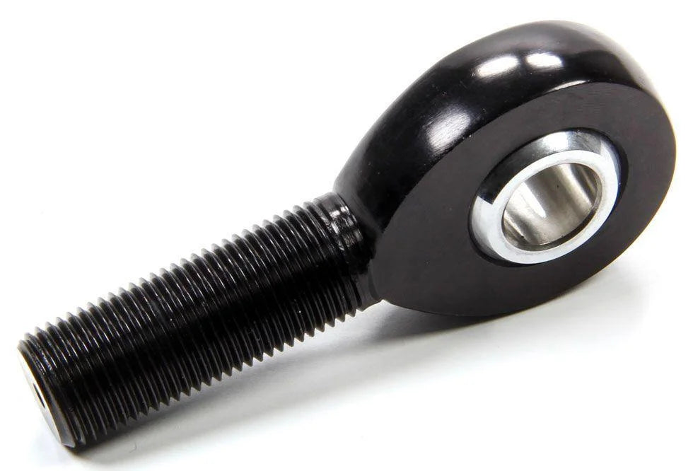 FK Bearings 3/8 x 3/8-24 LH Male Alm Rod End  Black