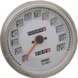 Load image into Gallery viewer, FL-Style 2240:60 Speedometer - Billet-Look Face DragSpecialties 75695 - Main Product View