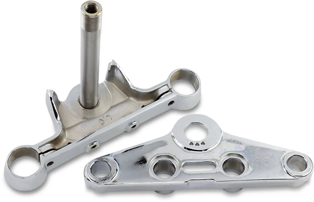 FL-Style Triple Tree - Chrome DragSpecialties 222939-BX-LB1 - Main Product View