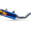 Load image into Gallery viewer, FMF Racing 2024 Triumph TF 250-X Factory 4.1 RCT Titanium Anodized SL (Slip-On) w/ Carbon Cap