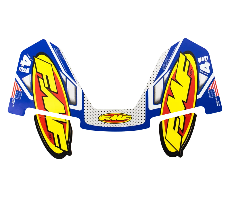 FMF Racing 4.1 Colorways 2020 Logo Kit - Blue