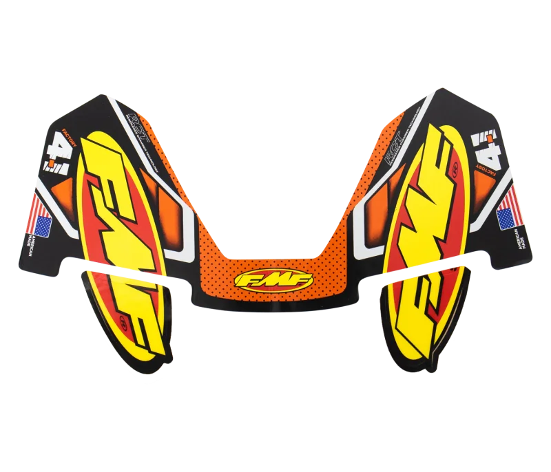FMF Racing 4.1 Colorways 2020 Logo Kit - Orange