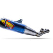 Load image into Gallery viewer, FMF Racing Factory 4.1 RCT Anodized Titanium S/O - Side View