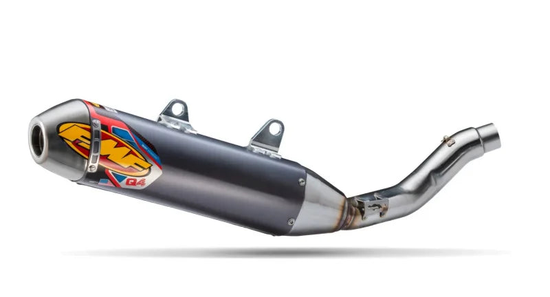 FMF Racing Honda CRF450X 19 Hex Q4 S/A Muffler - Side View