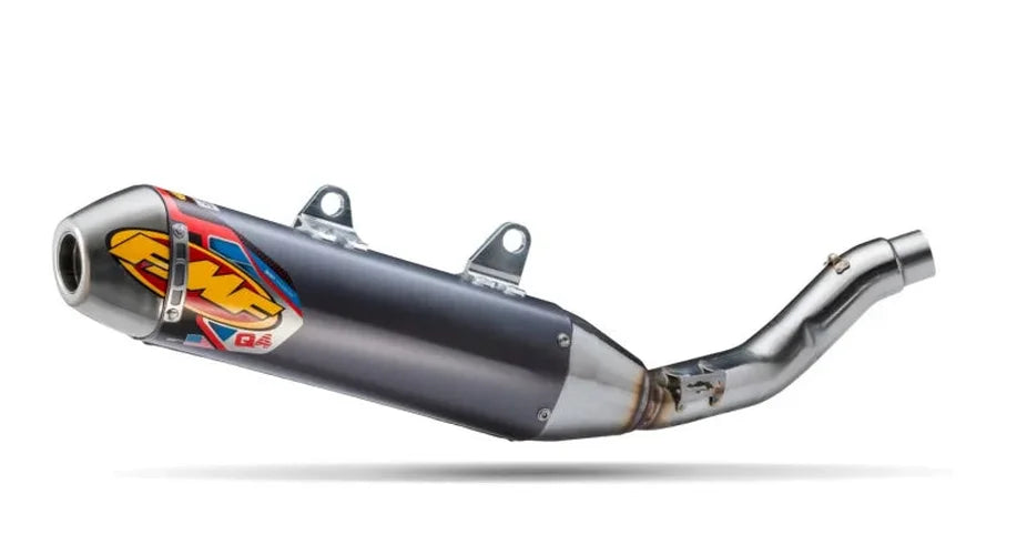 FMF Racing Honda CRF450X 19 Hex Q4 S/A Muffler - Side View
