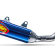 Load image into Gallery viewer, FMF Racing Kawasaki KX250F RCT 4.1 Anodized Titanium Anodized S/O w/Carbon Cap - Side View