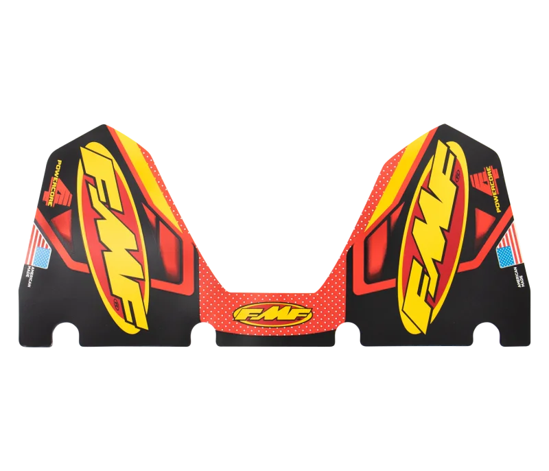 FMF Racing Powercore4 Aluminum Patriotic Decal Replacement