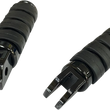 Load image into Gallery viewer, FML Soft-Ride Footpegs - Driver - Black - Softail DragSpecialties P17-0343ISGB - Main Product View