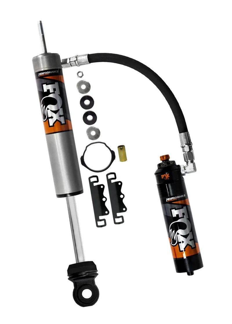 FOX 05+ Toyota Tacoma Performance Elite 2.5 Series Shock Rear, 2-3in Lift - Back View