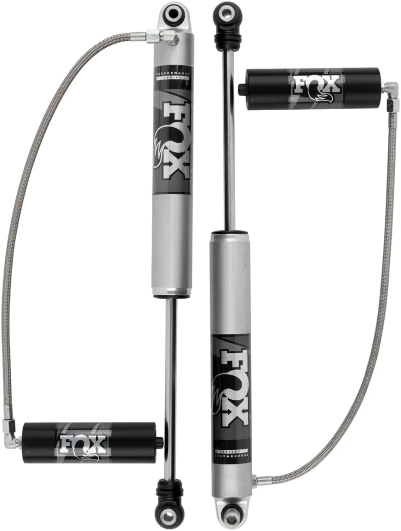FOX 2.0 Perf Series 10.1in Smooth Body IFP Front Shock R/R 2-3in Lift fits 2018-2025 Jeep Wrangler JL - Side View