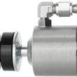 Load image into Gallery viewer, Fox 05+ Ford SD 2.0 Perf Series 10.1in Smooth Body R/R Front Shock CD Adj. (Alum) / 4-5in Lift - Side View