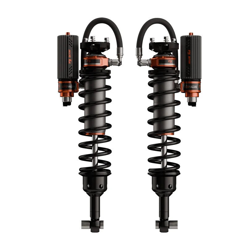 FOX 3.2 Factory Race Live Valve Coilover Kit (Connected Suspension) fits 2021-2025 Ford Bronco - Side View