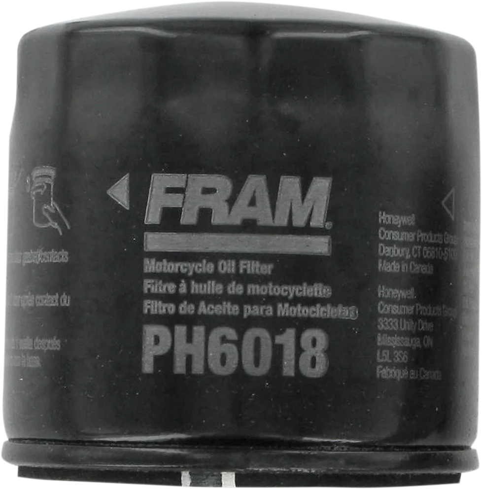 FRAM Oil Filter - Black - Aprilia/Arctic Cat/Suzuki/Textron - Main Product View