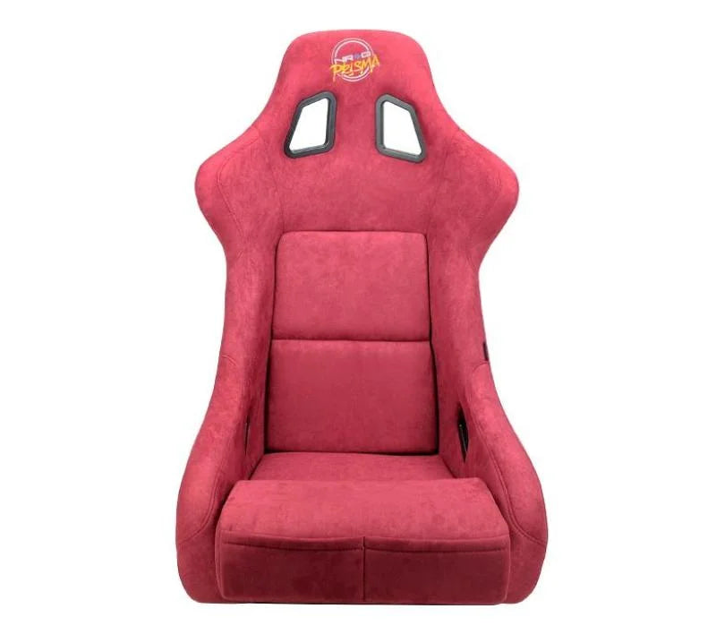 FRP Bucket Seat PRISMA Edition - Large (Maroon/ Pearlized Back) - Side View