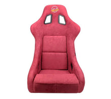 Load image into Gallery viewer, FRP Bucket Seat PRISMA Edition - Large (Maroon/ Pearlized Back) - Side View