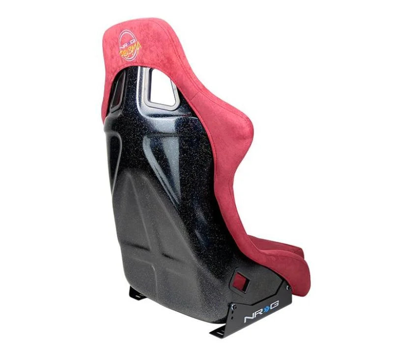 FRP Bucket Seat PRISMA Edition - Large (Maroon/ Pearlized Back) - Back View