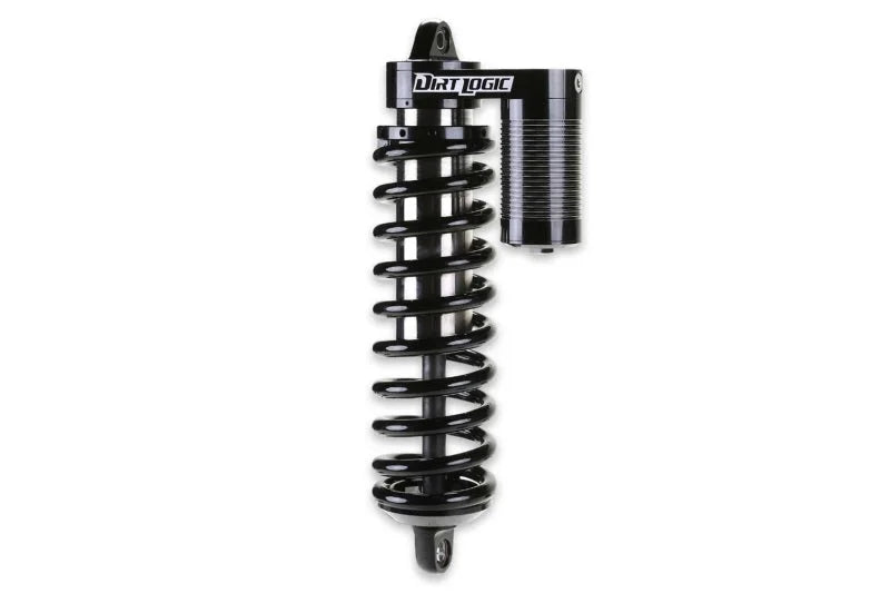 Fabtech 05-07 Ford F250/350 4WD 8in Front Dirt Logic 4.0 Reservoir Coilover - Single - Side View
