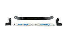 Load image into Gallery viewer, Fabtech 07-14 GM C/K1500 2WD/4WD Dual Steering Stabilizer System w/Perf. Shocks - Side View