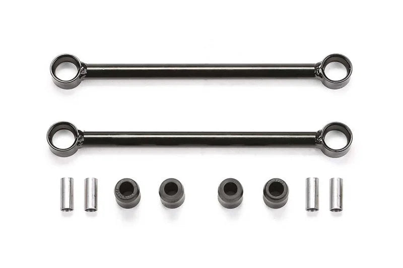Fabtech 07-18 Jeep JK 4WD 3-5in Front Fixed Sway Bar End Link Kit - Main Product View