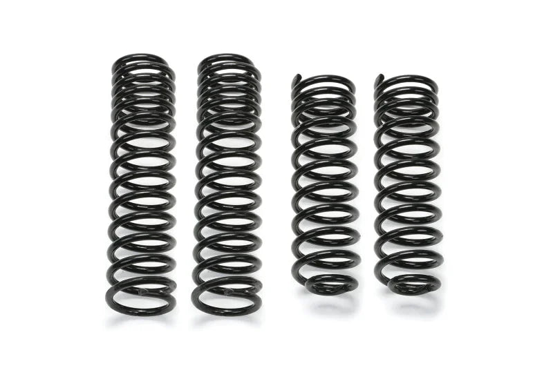 Fabtech 07-18 Jeep JK 4WD 4-Door 5in Front & Rear Long Travel Coil Spring Kit - Main Product View