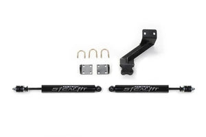 Fabtech 14-18 Ram 2500 & 13-18 Ram 3500 HD Dual Stealth Steering Stabilizer Kit - Main Product View
