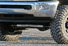 Load image into Gallery viewer, Fabtech 14-18 Ram 2500/3500 4WD Dual Steering Stabilizer System w/Perf. Shocks - Installation View