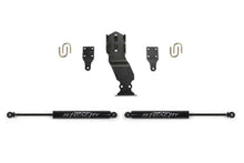 Load image into Gallery viewer, Fabtech 17-20 Ford Superduty 4WD Stealth Dual Steering Stabilizer Kit - Side View