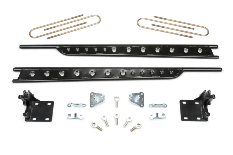 Fabtech 17-21 Ford F250/350 4WD Floating Rear Traction Bar System - Main Product View