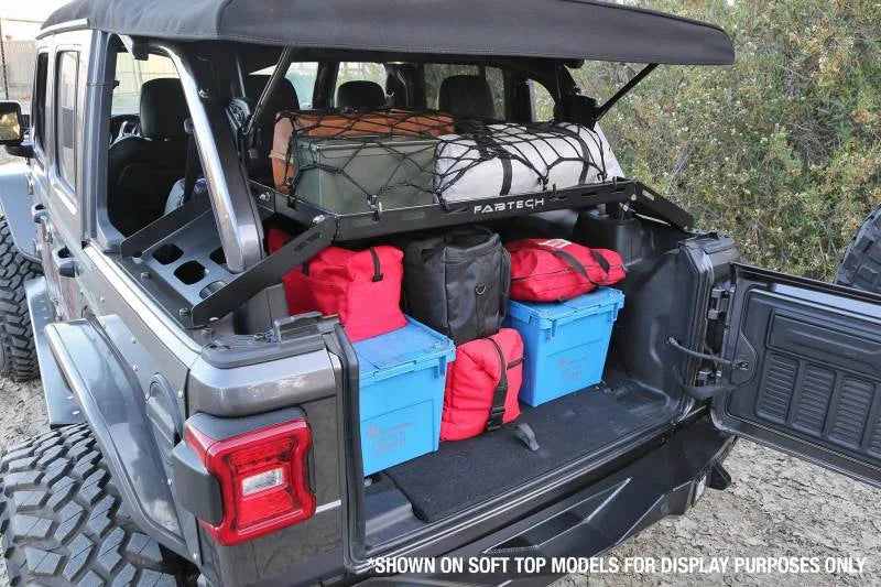Fabtech 18-21 Jeep JL 4WD 4-Door Interior Cargo Rack - Additional View 5