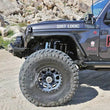 Load image into Gallery viewer, Fabtech 18-21 Jeep JL 4WD Front Steel Tube Fenders - Back View