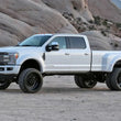 Load image into Gallery viewer, Fabtech 19-20 Ford F450/F550 4WD Diesel 6in Rad Arm Sys w/Coils &amp; Stealth - Side View
