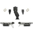 Load image into Gallery viewer, Fabtech 19-20 Ford F450/F550 4WD Dual Steering Stabilizer System w/DL 2.25 Resi Shocks - Side View