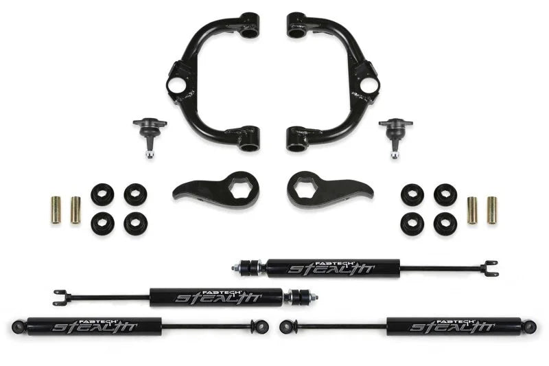 Fabtech 20-21 GM K2500HD 3.5in Bj UCA Kit w/Stealth - Main Product View