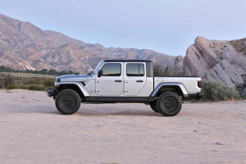 Fabtech 20-21 Jeep JT 4WD Gas 3in Sport Ii System w/Shk Ext - Installation View
