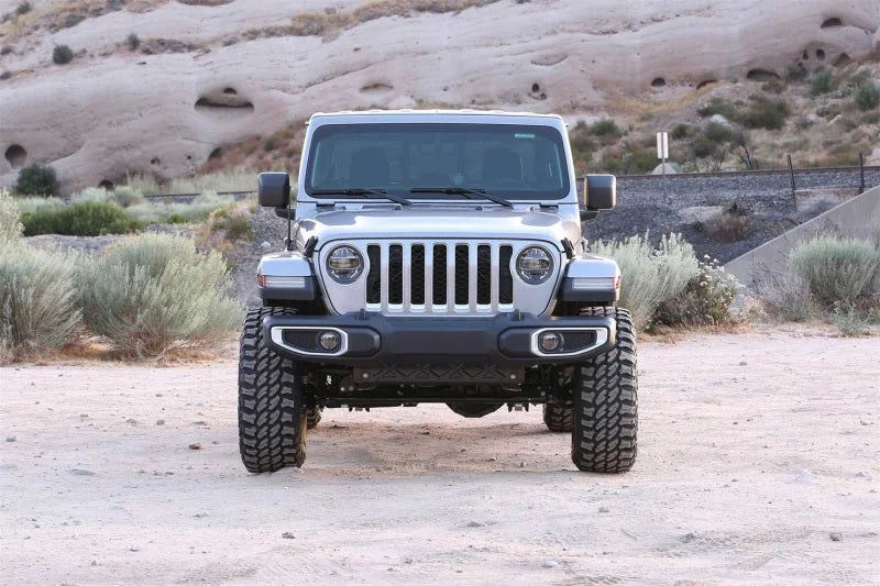 Fabtech 20-21 Jeep JT 4WD Gas 3in Sport System w/Shk Ext - Installation View