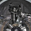 Load image into Gallery viewer, Fabtech 3in UCA Kit w/Uniballs &amp; Dlss Resi Shocks fits 2021-2025 Ford Bronco - Side View