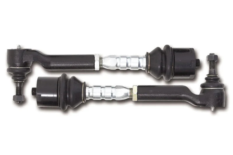 Fabtech 4in Driver & Passenger Tie Rod Assembly Kit - Side View