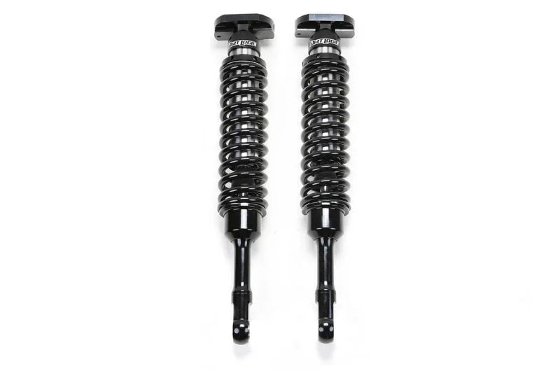 Fabtech 6in Front Dirt Logic 2.5 NON-Reservoir Coilovers - Pair fits 2021-2024 Ford F-150 4WD - Side View