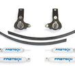 Load image into Gallery viewer, Fabtech 95.5-04 Toy Tacoma 5 Lug 2WD 3in Spindle Sys w/Perf Shks - Main Product View