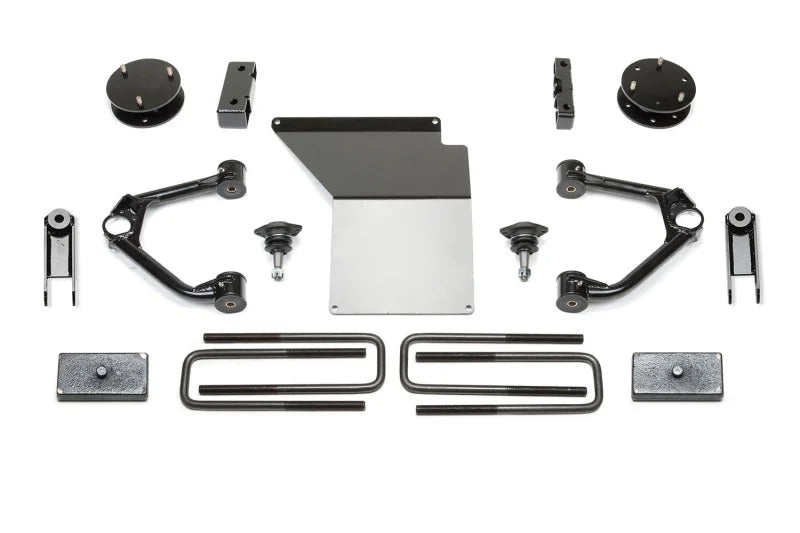 Fabtech Denali w/OE Forged UCA 4in Budget UCA System w/Magneride fits Gm K1500 / 2014 GMC Sierra 1500