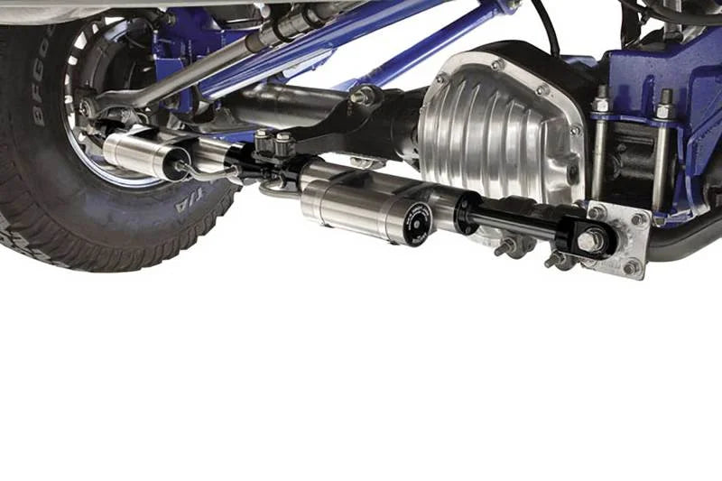 Fabtech Dual Steering Stabilizer System w/DL 2.25 Resi Shocks fits 2000-2005 Ford Excursion / 1999-2004 Ford F-250 Super D...
