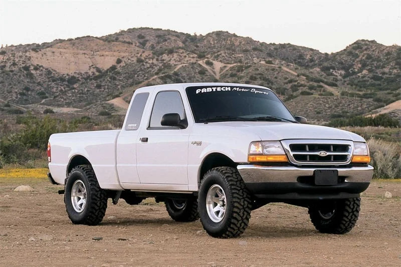 Fabtech w/Coil Spring Front Suspension Coil Spring Kit fits 1998-2008 Ford Ranger 3.0L / 4 Cyl 2WD - Side View