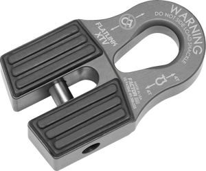 Factor 55 FlatLink XTV Winch Shackle Mount - Gray 00070-06 - Main Product View