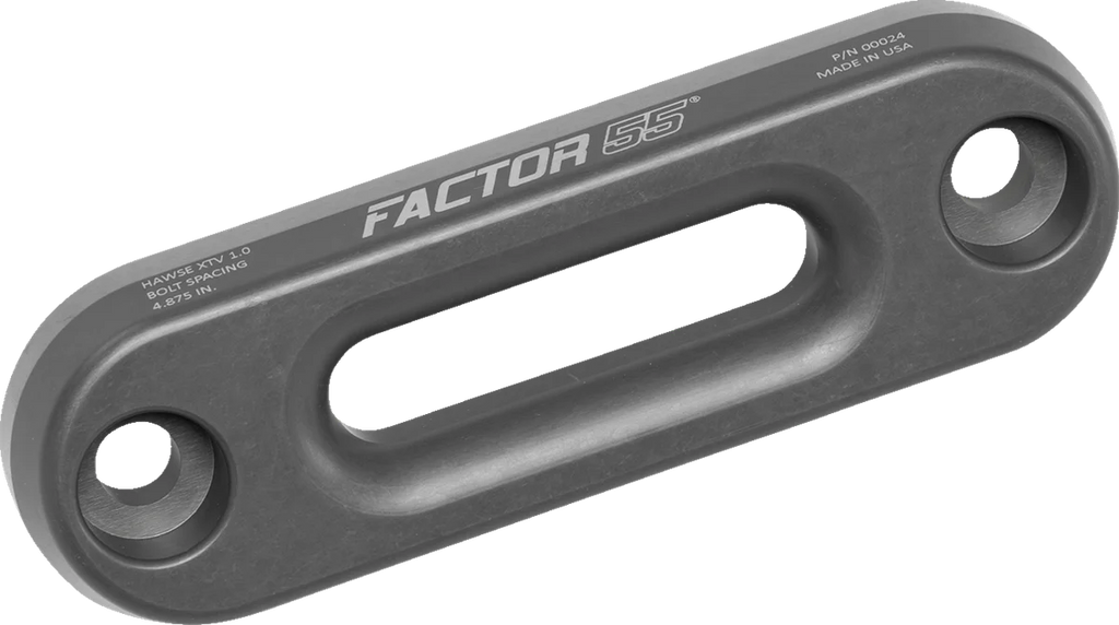 Factor 55 Hawse Fairlead - XTV - Gun Metal Gray 00024 - Main Product View