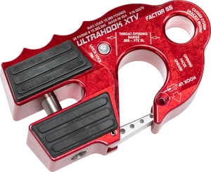 Factor 55 UltraHook XTV Winch Hook - Red 00275-01 - Main Product View