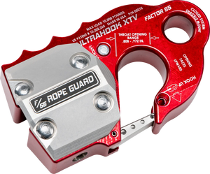 Factor 55 XTV Rope Guard - UltraHook - Red 00382 - Main Product View